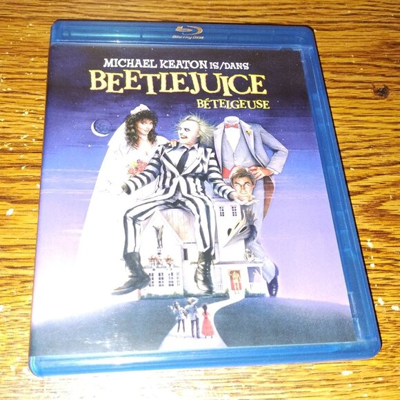 Beetlejuice (Blu-ray, 2008, Canadian) Tim Burton Michael Keaton Alec Baldwin - Picture 1 of 3